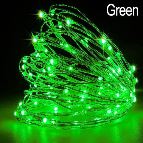 New Year 2020 Copper Wire Light String Christmas Decorations for Home Christmas Ornaments Christmas Tree Decoration Navidad 2019