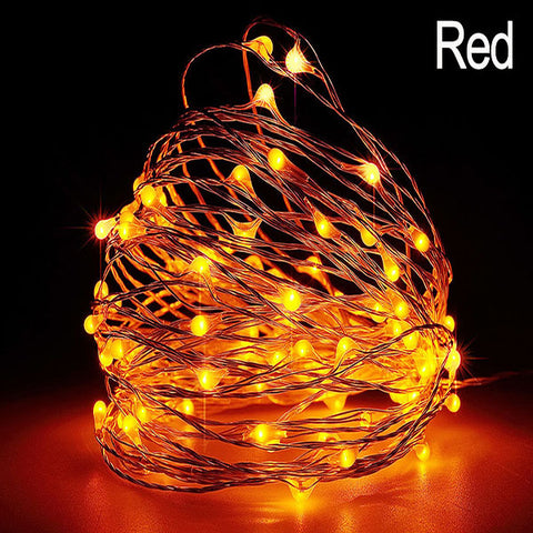 New Year 2020 Copper Wire Light String Christmas Decorations for Home Christmas Ornaments Christmas Tree Decoration Navidad 2019