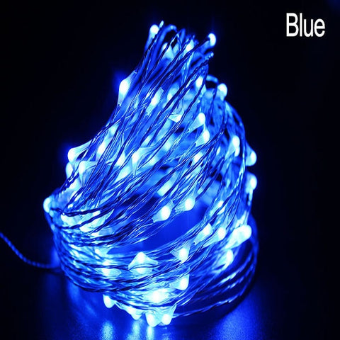 New Year 2020 Copper Wire Light String Christmas Decorations for Home Christmas Ornaments Christmas Tree Decoration Navidad 2019