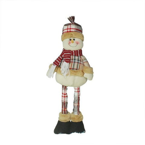 1/3PCS Christmas Dolls Xmas Tree Decor New Year Ornament Reindeer Snowman Santa Claus Standing Doll Decoration Merry Christmas