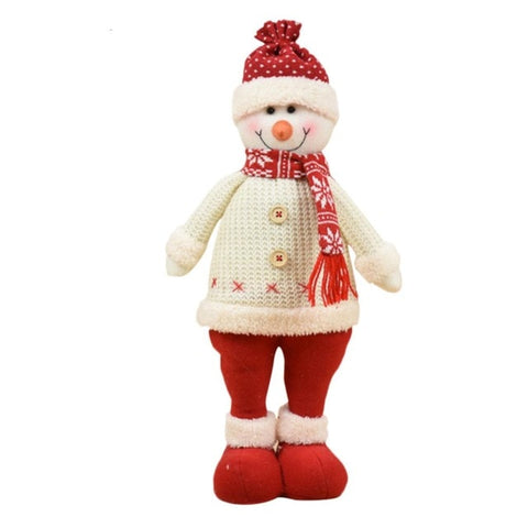 1/3PCS Christmas Dolls Xmas Tree Decor New Year Ornament Reindeer Snowman Santa Claus Standing Doll Decoration Merry Christmas