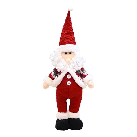 1/3PCS Christmas Dolls Xmas Tree Decor New Year Ornament Reindeer Snowman Santa Claus Standing Doll Decoration Merry Christmas