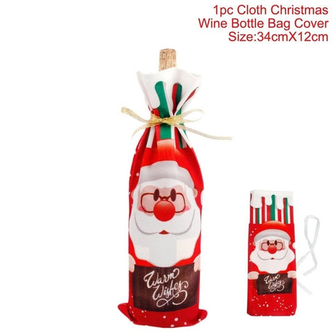 Christmas Table Runner Merry Christmas Decorations For Home 2019 Christmas kitchen Ornaments Cristmas Neol Happy New Year 2020