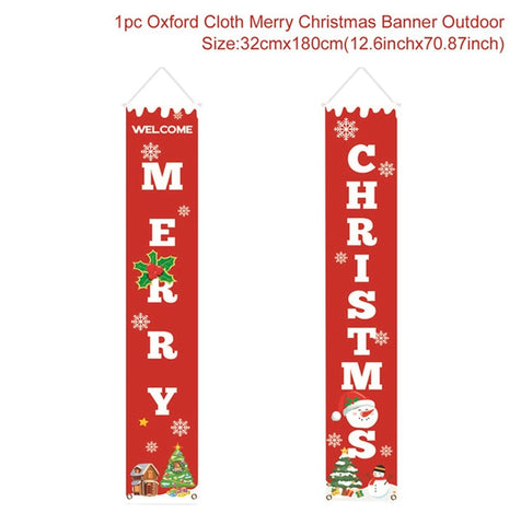 Christmas Table Runner Merry Christmas Decorations For Home 2019 Christmas kitchen Ornaments Cristmas Neol Happy New Year 2020