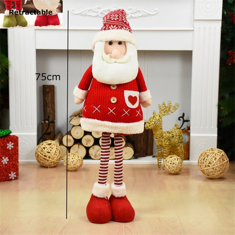 Figures Santa Claus Doll Christmas Decorations For Home Merry Christmas Natal Ornaments Xmas Garden Decoration Navidad New Year