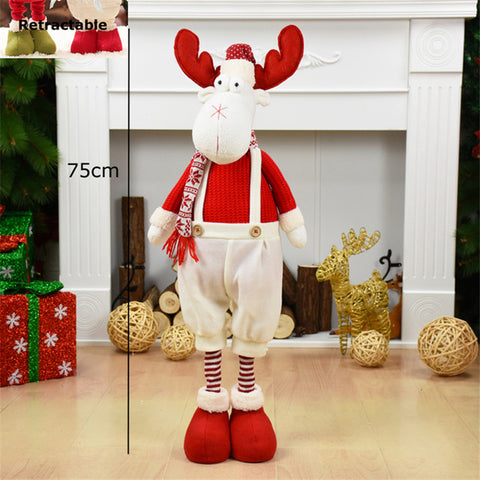 Figures Santa Claus Doll Christmas Decorations For Home Merry Christmas Natal Ornaments Xmas Garden Decoration Navidad New Year