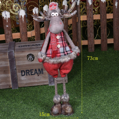 Figures Santa Claus Doll Christmas Decorations For Home Merry Christmas Natal Ornaments Xmas Garden Decoration Navidad New Year