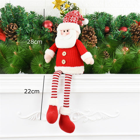 Figures Santa Claus Doll Christmas Decorations For Home Merry Christmas Natal Ornaments Xmas Garden Decoration Navidad New Year