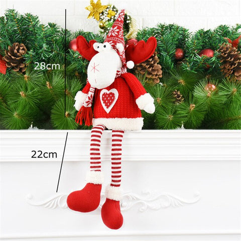 Figures Santa Claus Doll Christmas Decorations For Home Merry Christmas Natal Ornaments Xmas Garden Decoration Navidad New Year