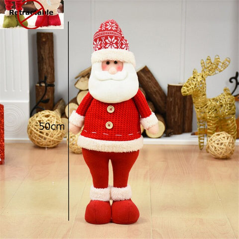 Figures Santa Claus Doll Christmas Decorations For Home Merry Christmas Natal Ornaments Xmas Garden Decoration Navidad New Year