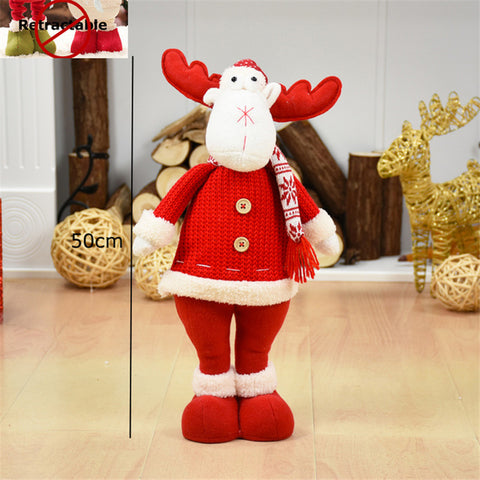 Figures Santa Claus Doll Christmas Decorations For Home Merry Christmas Natal Ornaments Xmas Garden Decoration Navidad New Year