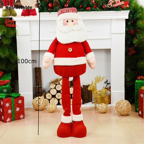 Figures Santa Claus Doll Christmas Decorations For Home Merry Christmas Natal Ornaments Xmas Garden Decoration Navidad New Year