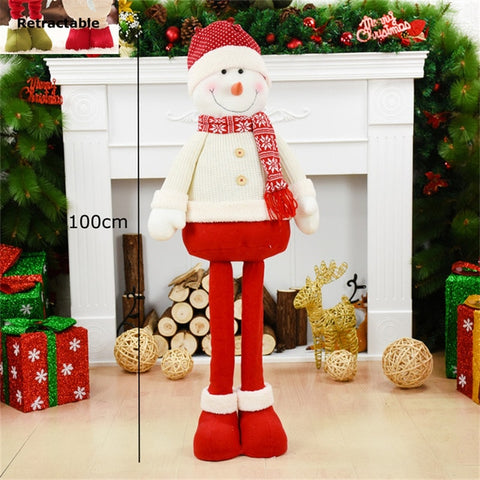 Figures Santa Claus Doll Christmas Decorations For Home Merry Christmas Natal Ornaments Xmas Garden Decoration Navidad New Year