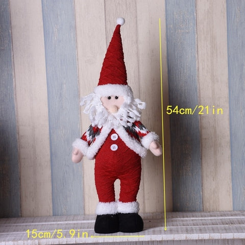 Figures Santa Claus Doll Christmas Decorations For Home Merry Christmas Natal Ornaments Xmas Garden Decoration Navidad New Year