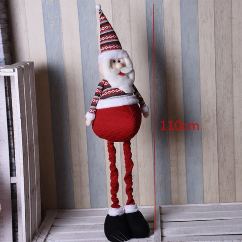 Figures Santa Claus Doll Christmas Decorations For Home Merry Christmas Natal Ornaments Xmas Garden Decoration Navidad New Year