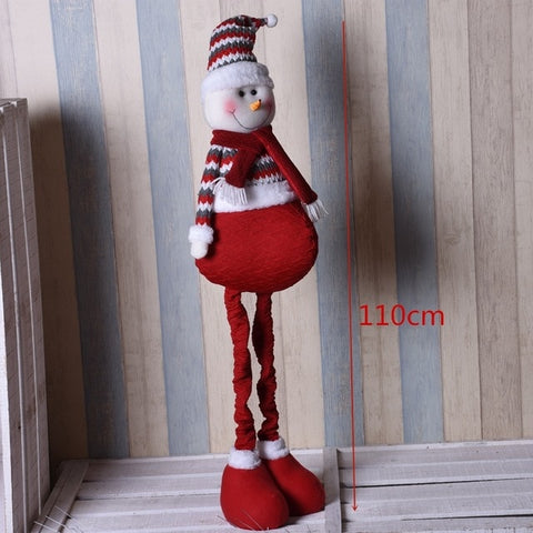 Figures Santa Claus Doll Christmas Decorations For Home Merry Christmas Natal Ornaments Xmas Garden Decoration Navidad New Year