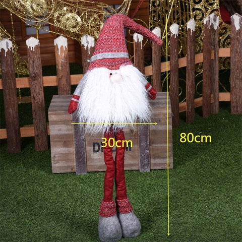 Figures Santa Claus Doll Christmas Decorations For Home Merry Christmas Natal Ornaments Xmas Garden Decoration Navidad New Year