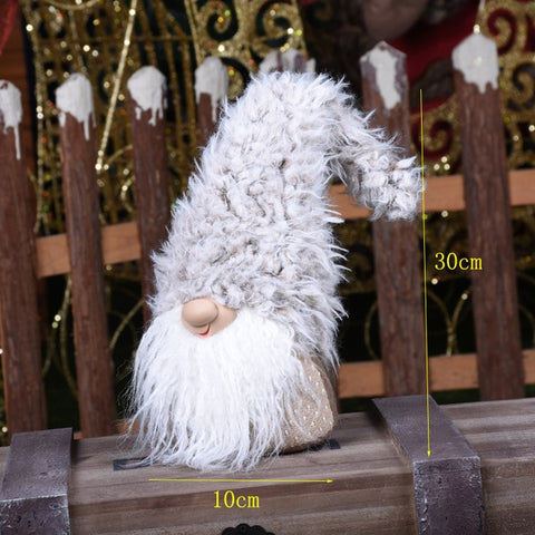 Figures Santa Claus Doll Christmas Decorations For Home Merry Christmas Natal Ornaments Xmas Garden Decoration Navidad New Year