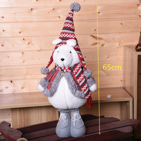 Figures Santa Claus Doll Christmas Decorations For Home Merry Christmas Natal Ornaments Xmas Garden Decoration Navidad New Year