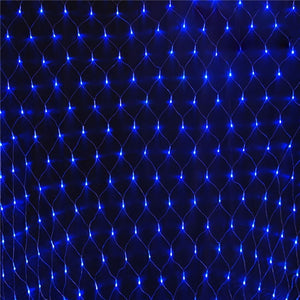 1.5x1.5m 96leds 8 modes 220V Net LED String Light Festival Christmas Decoration New Year Wedding Ceremony Waterproof