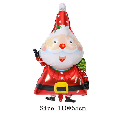 Christmas Foil Balloons Santa Claus Ballon Snowman Globos Xmas Deer Penguin Balloon Christmas Decorations for Home New Years