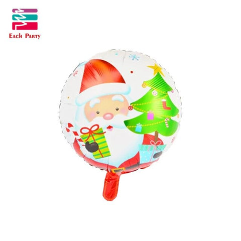 Christmas Foil Balloons Santa Claus Ballon Snowman Globos Xmas Deer Penguin Balloon Christmas Decorations for Home New Years