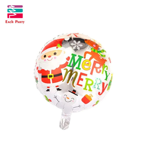 Christmas Foil Balloons Santa Claus Ballon Snowman Globos Xmas Deer Penguin Balloon Christmas Decorations for Home New Years