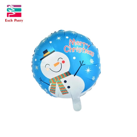 Christmas Foil Balloons Santa Claus Ballon Snowman Globos Xmas Deer Penguin Balloon Christmas Decorations for Home New Years