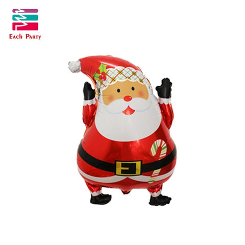 Christmas Foil Balloons Santa Claus Ballon Snowman Globos Xmas Deer Penguin Balloon Christmas Decorations for Home New Years