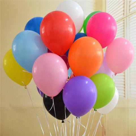 Turquoise Thick 10pcs 12inch Thick 2.2g Wedding Decorations Latex Balloon Happy Birthday Party Ballon Inflatable Helium Supplies