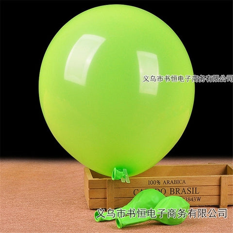 Turquoise Thick 10pcs 12inch Thick 2.2g Wedding Decorations Latex Balloon Happy Birthday Party Ballon Inflatable Helium Supplies