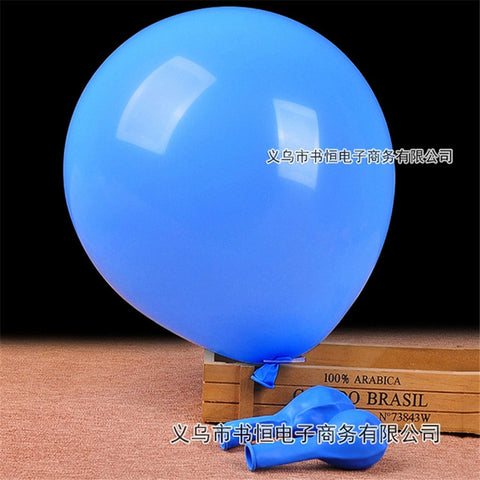 Turquoise Thick 10pcs 12inch Thick 2.2g Wedding Decorations Latex Balloon Happy Birthday Party Ballon Inflatable Helium Supplies