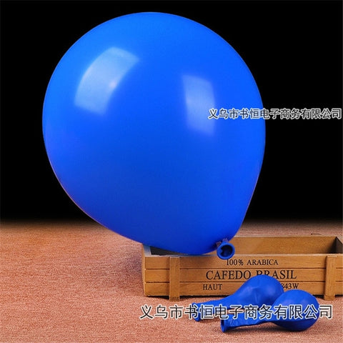 Turquoise Thick 10pcs 12inch Thick 2.2g Wedding Decorations Latex Balloon Happy Birthday Party Ballon Inflatable Helium Supplies