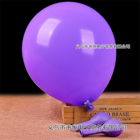 Turquoise Thick 10pcs 12inch Thick 2.2g Wedding Decorations Latex Balloon Happy Birthday Party Ballon Inflatable Helium Supplies