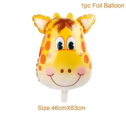 FENGRISE Animal Ballons Birthday Jungle Party Safari Party Jungle Theme Party Baloon Birthday Party Decor Kid Birthday Balloons