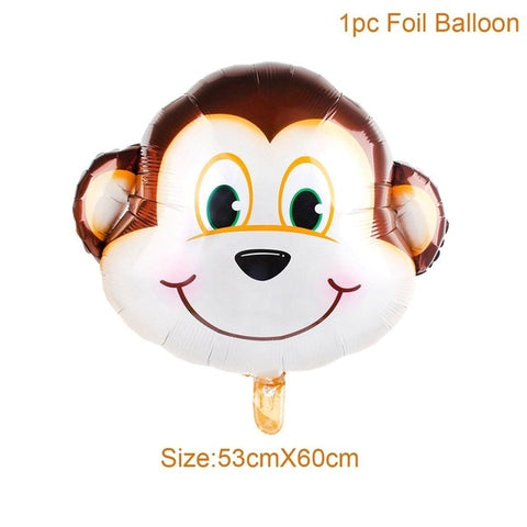 FENGRISE Animal Ballons Birthday Jungle Party Safari Party Jungle Theme Party Baloon Birthday Party Decor Kid Birthday Balloons