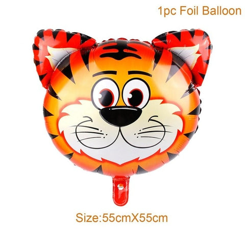 FENGRISE Animal Ballons Birthday Jungle Party Safari Party Jungle Theme Party Baloon Birthday Party Decor Kid Birthday Balloons