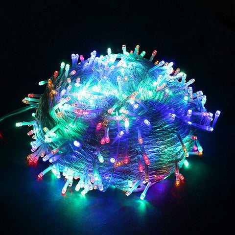 JSEX LED String Light Fairy Lights Waterproof Garland Holiday Lighting Indoor Outdoor New Year Home Decoration Wedding Lighting