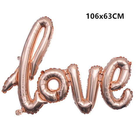 30pcs/lot Wedding Decoration Balloons Lot Aluminium Foil Ballon Birthday Party Decorations Adult Valentine's Day Party Supplies